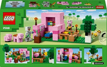 Carica l'immagine nel visualizzatore di Gallery, LEGO Minecraft La Casa del Maialino Giocattolo - Set di Costruzioni che Include una Figura Eroe, un Mob, una Fattoria e un Bioma della Foresta - Regalo per Gamer, Bambine e Bambini da 7 Anni - 21268