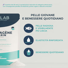 Carica l'immagine nel visualizzatore di Gallery, INOLAB Collagene Idrolizzato Marino da Bere in Polvere Brevetto Francese