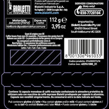 Carica l'immagine nel visualizzatore di Gallery, Bialetti Caffè D'Italia, Multipack 128 Capsule, 8 Box Da 16 Capsule, Napoli, Intensità 10, Compatibili con Macchine Bialetti sistema chiuso, 100% Alluminio