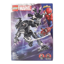 Carica l&#39;immagine nel visualizzatore di Gallery, LEGO Marvel Mech di Venom vs. Miles Morales, Giocattolo Action Figure Snodabile da Costruire per Bambini e Bambine da 6 Anni con Minifigure di Spider-Man, Regalo di Compleanno da Supereroi 76276