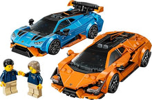 Carica l'immagine nel visualizzatore di Gallery, LEGO Speed Champions Lamborghini Revuelto e Huracán STO - Modellini di Auto da Corsa - Macchine Giocattolo con 2 Minifigure dei Piloti - Regalo di Compleanno per Bambini da 10 Anni in su - 77238