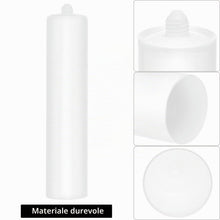Carica l'immagine nel visualizzatore di Gallery, QWORK® Tubo sigillante vuoto, 5 pezzi 300 ml, cartuccia bianca, set di strumenti sigillanti, riutilizzabile