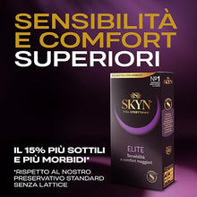 Carica l'immagine nel visualizzatore di Gallery, SKYN Skynfeel - Preservativi senza lattice, confezione da 36, da uomo, misura regolare, ultra sottili e morbidi, forma liscia e dritta, larghezza 53 mm