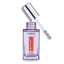 Carica l&#39;immagine nel visualizzatore di Gallery, L&#39;Oréal Paris Siero Contorno Occhi Revitalift Filler, Azione Rimpolpante e Anti-rughe, Con 2,5% di Acido Ialuronico+Caffeina, Con Applicatore Triplo Roller, 20 ml