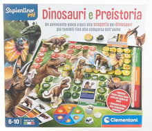 Carica l'immagine nel visualizzatore di Gallery, Clementoni - 16599 - Sapientino Più - Quiz Su Dinosauri E Preistoria - Gioco Da Tavolo Educativo Per Bambini Dai 6 Anni (Gioco In Italiano), Made In Italy
