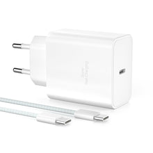 Carica l'immagine nel visualizzatore di Gallery, YISH 45W Caricatore USB C Caricabatterie Rapido GaN - Alimentatore USB C Presa Carica Batterie Cellulare PPS Compatibile