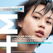 Carica l'immagine nel visualizzatore di Gallery, La Roche Posay Effaclar Duo + M, Trattamento Tripla Correzione Anti-Imperfezioni, Per Pelli Grasse a Tendenza Acneica, Effetto Anti-Ricomparsa, Con Phylobioma, Procerad e Niacinamide, 40 ml