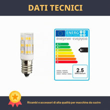 Carica l'immagine nel visualizzatore di Gallery, La Canilla ® - Lampadina LED macchina da cucire Alfa, Singer, Refrey Lampada LED E-14 2,5 W