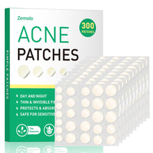 Carica l'immagine nel visualizzatore di Gallery, 300 Pezzi Pimple Patch Brufoli Cerotti Invisibili Viso Acne Patch