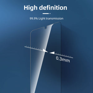 NEW'C 3 Pezzi, Vetro Temperato per Samsung Galaxy A40 (SM-A405F), Pellicola Prottetiva Anti Graffio, Anti-Impronte, Senza Bolle, Durezza 9H, 0,33mm Ultra Trasparente, Ultra Resistente