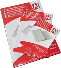 Carica l'immagine nel visualizzatore di Gallery, Albyco - Foglio di Laminazione A4 – 100 Pezzi, Spessore 2x80 (160) Microns, 216x303mm - Foglio Plastificante - Pouches di plastificazione - Fogli plastificatrice - Lucido - Qualità Premium