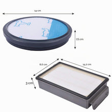 Carica l'immagine nel visualizzatore di Gallery, 2 filtro di ricambio per Rowenta Compact Power Silence Force Cyclonic