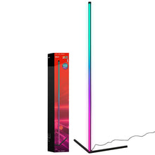 Carica l'immagine nel visualizzatore di Gallery, BRILONER - Lampada da terra a LED RGBIC con telecomando, postazione da gaming, illuminazione gaming, lampada da party co