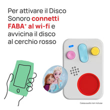 Carica l'immagine nel visualizzatore di Gallery, FABA Disco Sonoro Disney - Frozen Il regno di ghiaccio
