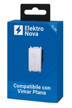 Carica l'immagine nel visualizzatore di Gallery, Elektronova Interruttore Bipolare 2P 16A Bianco compatibile Vimar Plana 0402