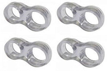 Carica l'immagine nel visualizzatore di Gallery, ANELLO SALVAMANIGLIA 4pz fermaporta SALVA MANIGLIA PORTA PARACOLPI FERR 108430