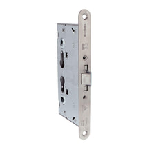 Carica l'immagine nel visualizzatore di Gallery, Amig - Serratura per Porte Antincendio senza Funzione Antipanico - Mod. 6572 - Misure 65 x 72 mm - Con Doppio Dado e Dop
