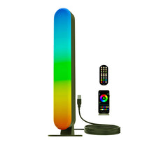 Carica l'immagine nel visualizzatore di Gallery, ThreeH Barra luminosa RGB Lampada da tavolo a LED per TV da gioco Retroilluminazione USB alimentata con APP e telecomand