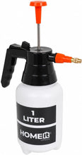 Carica l'immagine nel visualizzatore di Gallery, HOME It® Spruzzatore manuale 1L con pompa – Ugello regolabile – Serbatoio resistente ai raggi UV – Per irrigazione, diserbo, cura del giardino – Bianco/Nero/Arancione