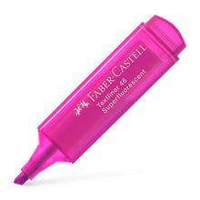 Carica l'immagine nel visualizzatore di Gallery, Faber-Castell 154662 - Set di evidenziatori TL 1546, confezione da 8, colori neon, con punta a cuneo a lunga durata, larghezza linea 1 - 5 mm, ricaricabili