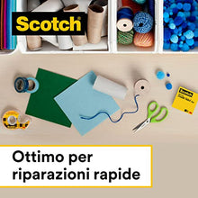 Carica l'immagine nel visualizzatore di Gallery, Scotch Nastro Biadesivo - 1 Rotolo su Dispenser Portatile, 12,7 mm x 6,3 m - Nastro Biadesivo Trasparente a Lunga Tenuta per Foto, Fotografie, Poster e Immagini