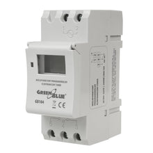 Carica l'immagine nel visualizzatore di Gallery, GreenBlue GB104 Timer Digitale Programmabile sulla Guida DIN
