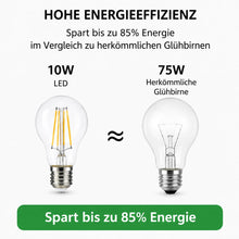 Carica l'immagine nel visualizzatore di Gallery, Lampadina LED A60 E27 10W 3000K 1100LM, 5 Pezzi