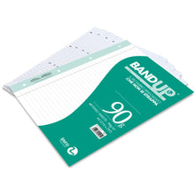 Carica l&#39;immagine nel visualizzatore di Gallery, BM BeMore – Ricambi Bandup A4 Con Banda Rinforzata – Rigatura C – Righe Con Margini Per 4° E 5° Elementare – Confezione Da 40 Fogli – Carta 90G/Mq - 0105495