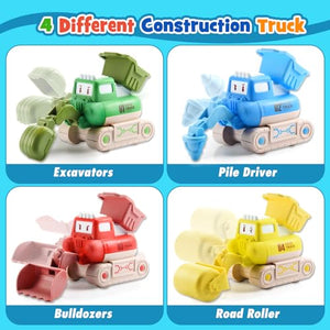Geebiiny Giochi Bambini 1 2 3 Anni, Set di Macchinine per Bambini Regalo Bambino 1 Anno Gioco Bambino 1 2 3 Anni Giocattoli Bambino Giochi Bimbo 1 2 3 Anni Maschio Giochi per Bambini 1 Anno