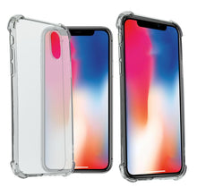 Carica l'immagine nel visualizzatore di Gallery, Cover Trasparente per iPhone XS/iPhone X, Custodia Resistente in TPU, Anti Urto con Angoli Rinforzati, Protezione Bordi 