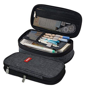 Astuccio 3 Scomparti Per Elementare E Media Astuccio Scuola Grande Capacità A 3 Scomparti, In Tela Resistente - Portapenne Per Bambini E Studenti Astuccio Grande Scuola Astuccio 3 Scomparti Per Elementare E Media Astuccio Scuola Grande Capacità A 3 Scomparti, In Tela Resistente - Portapenne Per Bambini E Studenti Astuccio Grande Scuola