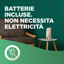 Carica l&#39;immagine nel visualizzatore di Gallery, Airwick Active Fresh Deodorante per Ambienti, Confezione con 1 Diffusore Automatico senza gas, 1 Ricarica alla Fragranza Brezza Marina e Magnolia 228ml, 2 Pile AA, Neutralizza Odori 24/7