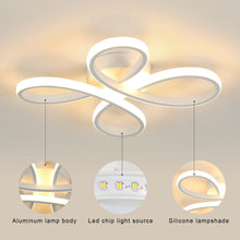 Carica l'immagine nel visualizzatore di Gallery, Plafoniera LED Soffitto Moderna, 30W 3375LM, 3000K Bianco Caldo