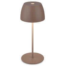 Carica l'immagine nel visualizzatore di Gallery, Briloner - Mini lampada da tavolo senza fili, IP44, touch, lampada da comodino, lampada scrivania, lampada LED, lampada 