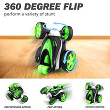 Carica l'immagine nel visualizzatore di Gallery, Mini Macchina Telecomandata Acrobatica per Bambini 3 4 5 6 7 8 Anni, Macchinina Radiocomandata Auto RC Stunt Remote Control Car Regalo Compleanno Pasqua Natale Giocattoli Bimbi