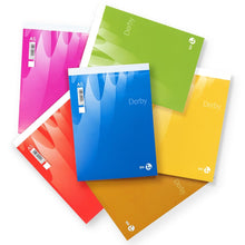Carica l'immagine nel visualizzatore di Gallery, 10 Block Notes A5 BE MORE DERBY - Bianco - Carta 60g - 60fg