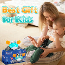 Carica l'immagine nel visualizzatore di Gallery, iKidiki Granchio Che Cammina Neonato, Giochi Bambini 1 2 3 4 Anni Granchio Tummy Time Giocattoli Bambino 1 2 3 4 Anni Giochi Neonato 3-6-9 Mesi Regalo Bambino 1 2 3 4 Anni Giochi Educativi 1-4 Anni