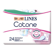 Carica l'immagine nel visualizzatore di Gallery, LINES COTONE PROTEGGISLIP, 24 proteggislip ripiegati in bustine
