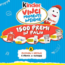 Carica l&#39;immagine nel visualizzatore di Gallery, Kinder Cereali, 9 Tavolette di Cioccolato Puro Cacao, Snack Dolce Ripieno al Latte e 5 Cereali Soffiati e Tostati, 211.5 gr