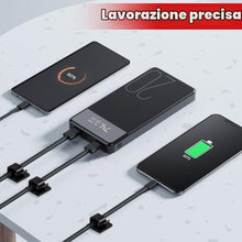 Carica l'immagine nel visualizzatore di Gallery, URAQT 70 Pezzi Clip per Cavi, Organizzatore di Cavi, Gestione del Cavo Autoadesivi Cavo, Fermacavi Adesivi per Cavi per 