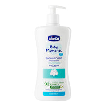 Carica l'immagine nel visualizzatore di Gallery, Chicco Baby Moments Bagno Corpo senza Lacrime, Bagnoschiuma Per Bambini, con Formula Naturale, Con Estratto di Cotone e 