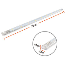 Carica l'immagine nel visualizzatore di Gallery, Luce LED sotto il mobile con interruttore 5W 400lm 4000k Striscia luminosa per cucina Lampada da vetrina Illuminazione p