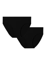 Carica l'immagine nel visualizzatore di Gallery, Golden Lady 2 Pezzi Slip Taglio al Vivo, Nero, TG.M