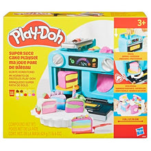 Carica l'immagine nel visualizzatore di Gallery, Hasbro Play-Doh, Playset Super Fetta di Torta, Arti e Mestieri Creativi per Bambini e Bambine dai 3 Anni in Su, Include 11 Vasetti di Pasta Modellabile e Accessori