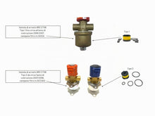 Carica l'immagine nel visualizzatore di Gallery, Inserto per filtro del gas BRC, tipo 2, incluso set di guarnizioni per impianti GPL