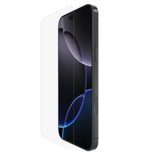 Carica l'immagine nel visualizzatore di Gallery, Belkin ScreenForce UltraGlass 2 Pellicola Vetro per iPhone 16 Pro Max, antigraffio, durezza di 9H, sottile, include un s