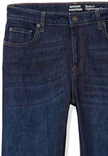 Carica l'immagine nel visualizzatore di Gallery, Amazon Essentials Jeans Elasticizzati a Vita Media Bootcut Vestibilità Aderente - colori fuori produzione Donna, Delavé Scuro, 44