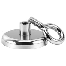 Carica l'immagine nel visualizzatore di Gallery, Wukong 72.5KG(160LB) Magnete da Pesca,42mm Calamite Potenti,Magneti Neodimio Potenti,Calamita Potente per la Pesca, il S