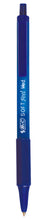 Carica l'immagine nel visualizzatore di Gallery, BIC Soft FeelClic Grip Penna a Sfera, a Scatto, Punta Media da 1,0mm, Confezione da 12 Pezzi, Colore Blu
