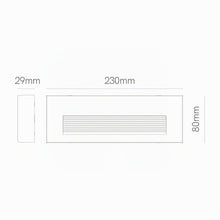 Carica l'immagine nel visualizzatore di Gallery, BENEITO FAURE Faretto Led segnapasso da parete a superficie Tween - 5W, Switch CCT, Illuminazione Interni ed Esterni, co